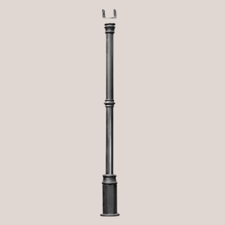 Columna Colonial Base Corta de 4 pulgadas